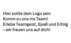 Sponsorenlogo Respekt, Verantwortung & Ehrlichkeit – Komm zu uns ins Team!