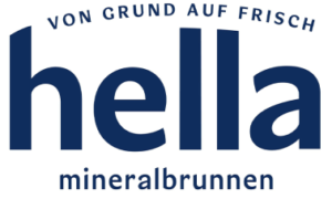 Sponsorenlogo „hella“ mineralbrunnen